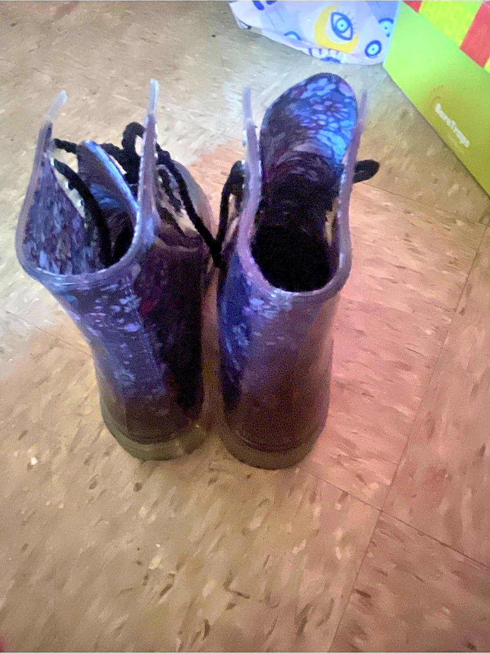 Dirty Laundry Roadie Floral Combat Boots US 10